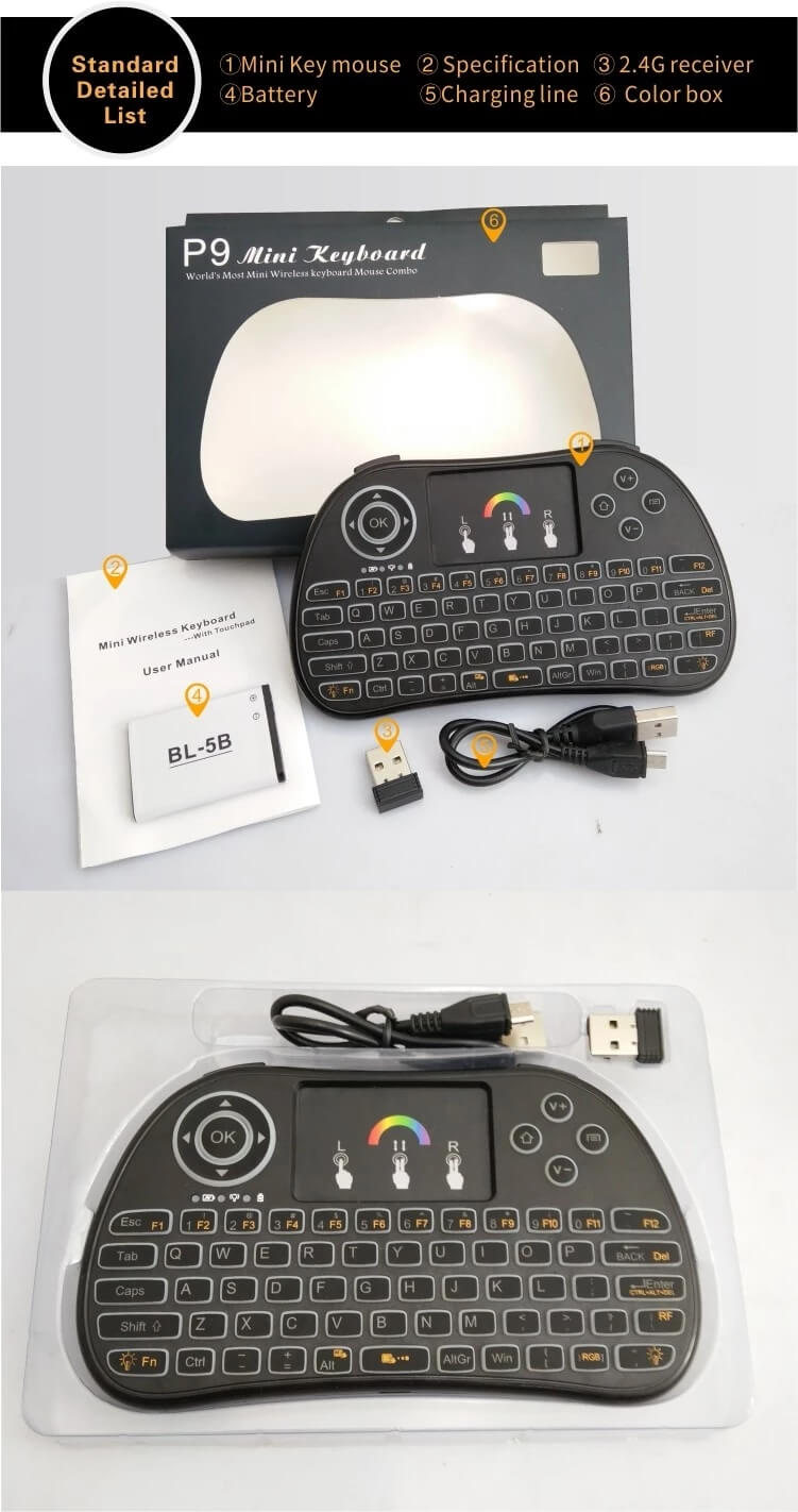 p9 air mouse
